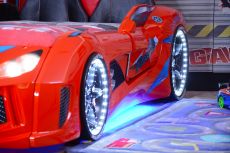 Дитяче ліжко машина MUSVENUS AUDI red 190х90 см